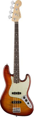 Fender Exotic Wood 2017 Limited Edition American Professional Jazz Bass FMT Aged Cherry Burst RW