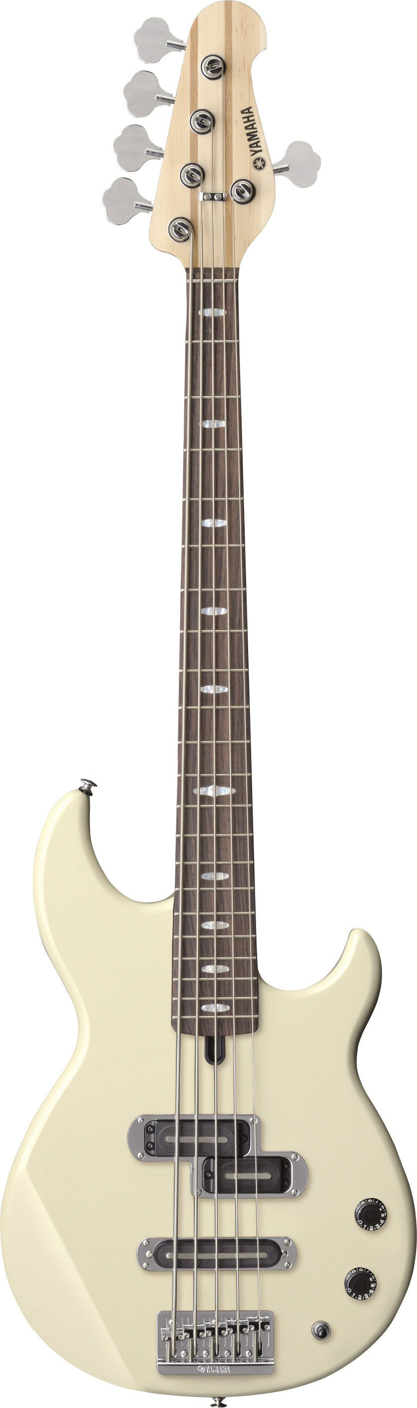 Yamaha YAMAHA BB1025 BB1025X 5-String Electric Bass (Vintage White