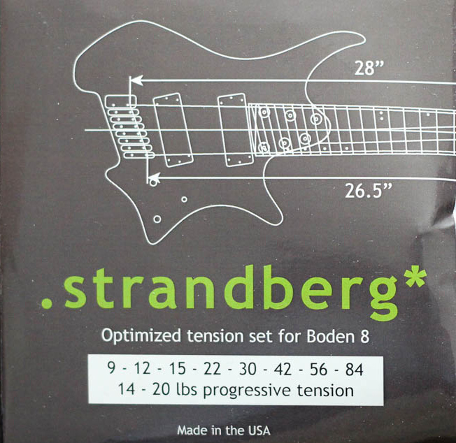 Strandberg Optimized Tension Strings for Boden 8 5 Sets