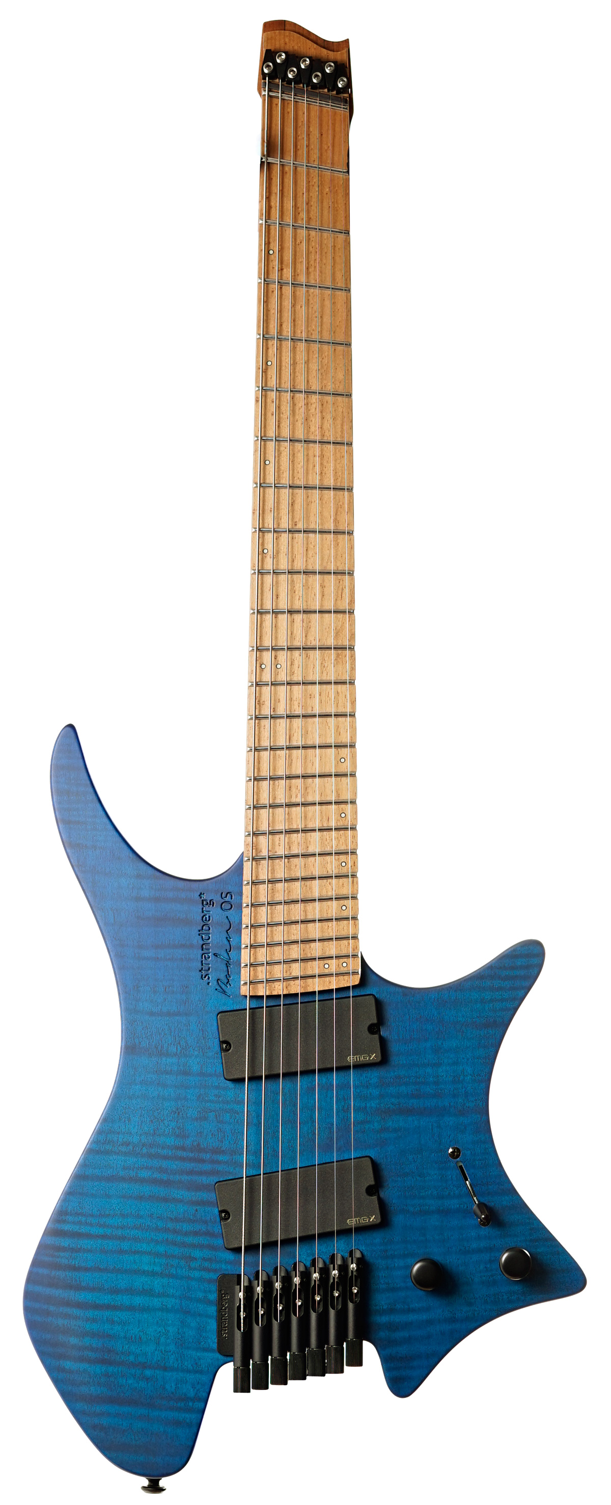 Strandberg Boden OS 7 Special Edition Blue, Maple | guitarguitar