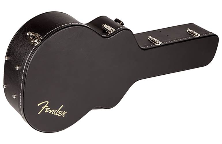 Fender Jumbo Acoustic Case Flat Top Black