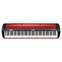 Korg SV-1 Metallic Red Stage Piano 88 Key Front View