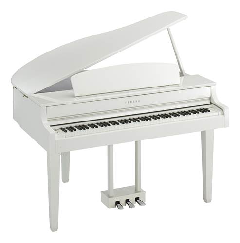 Yamaha CLP-665 Polished White Grand Piano
