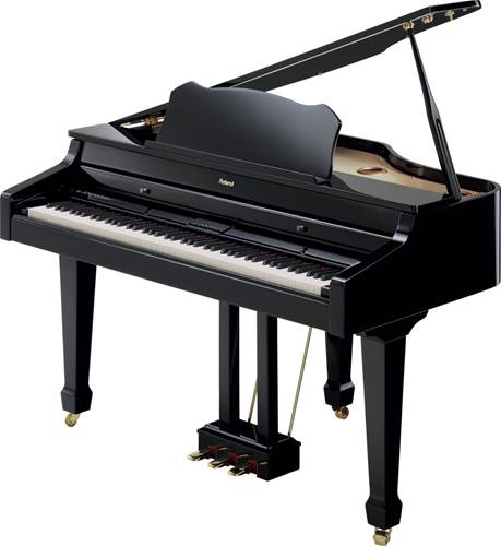 Roland RG-3 Digital Baby Grand Piano Polished Ebony
