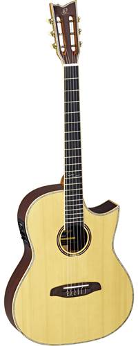 Ortega Jade NY Solid Spruce/Solid Rosewood Electro Classical