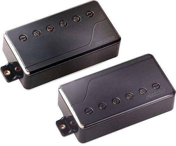 Fishman Fluence Multi Voice Pick Up - Classic Humbucker Set -Black