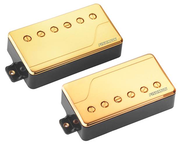 Fishman PRF-CHB-SG2 Fluence Multi Voice Pick Up Classic Humbucker Set Gold Fishman PRF-CHB-SG2 Fluence Multi Voice Pick Up Classic Humbucker Set Gold