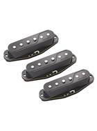 Fishman PRF-STR-BK3 Fluence Multi Voice Pick Up - Set Of 3 Single Width For St -Black