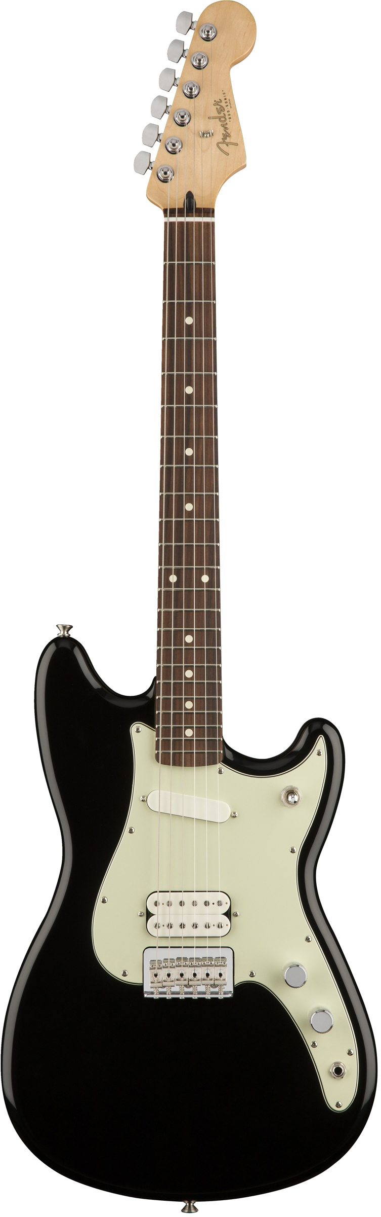 Fender Offset Duo Sonic HS Black PF | guitarguitar