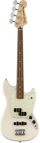 Fender Offset Mustang Bass PJ Olympic White PF