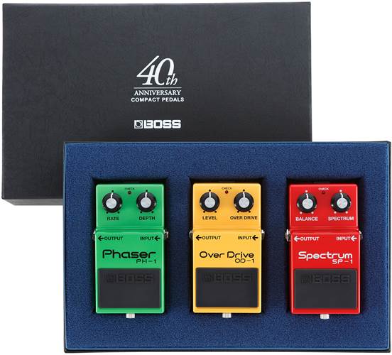 BOSS Box-40 Compact Pedal 40th Anniversary Box Set
