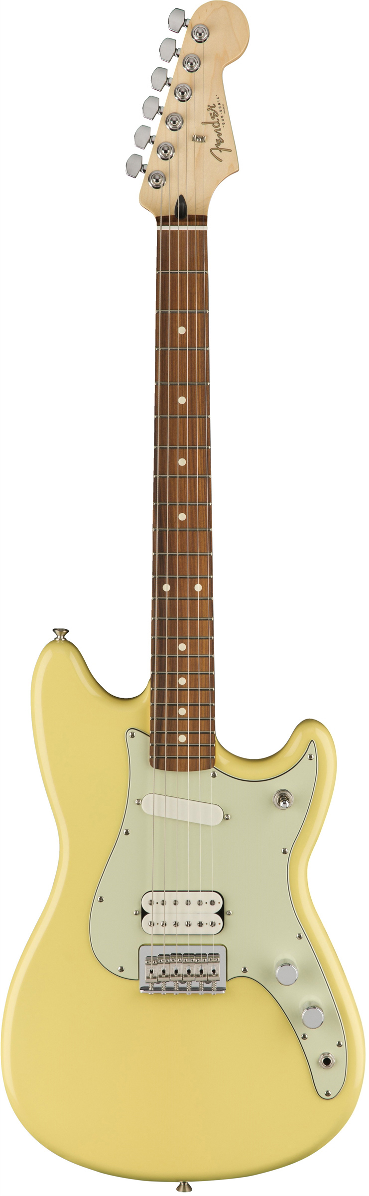 Fender Offset Duo Sonic HS Canary Diamond Pau Ferro