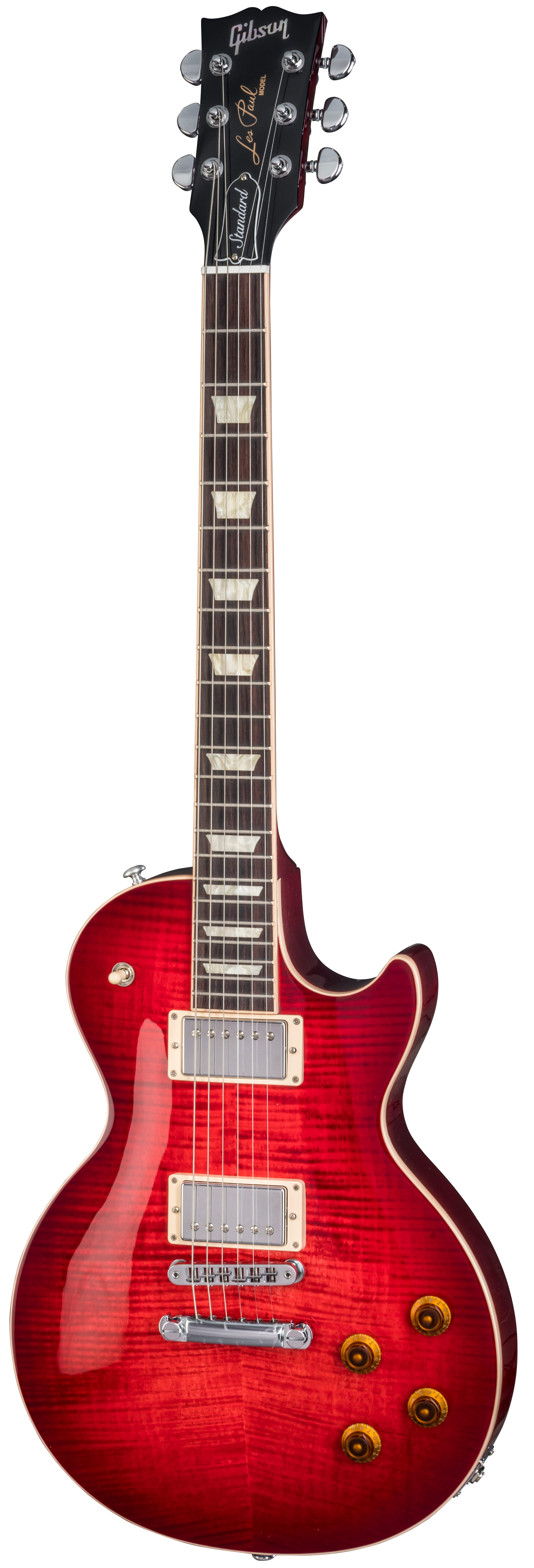 gibson les paul standard blood orange burst