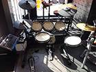 alesis dm10 studio kit with mesh pads and surge cymbals pre owned