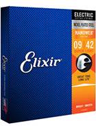 Elixir Nanoweb Electric Super Light Gauge 9-42