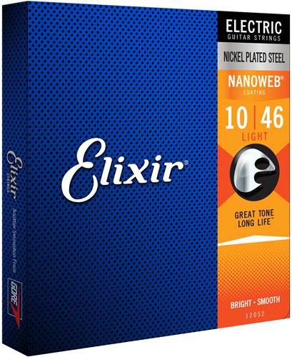 Elixir Electric Nanoweb Regular Light 10-46