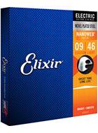 Elixir Nanoweb Electric Custom Light Gauge 9-46