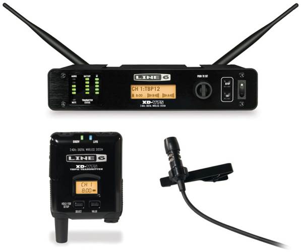 Line 6 XD-V75L Digital Wireless Lavalier Microphone 14 Channel