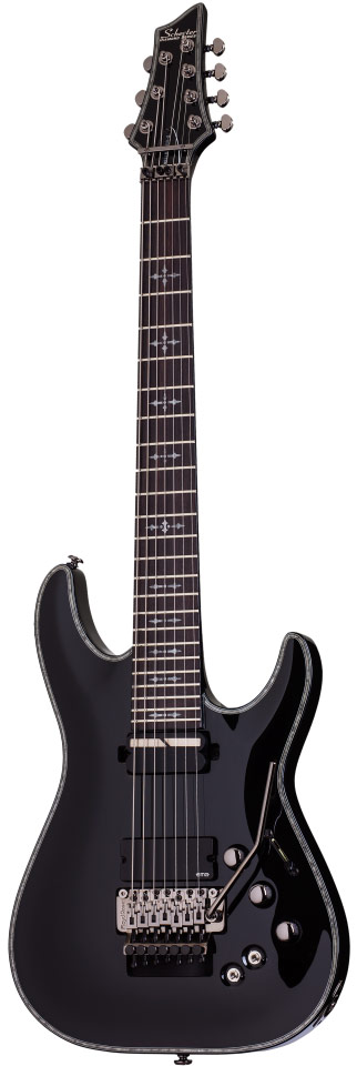 Schecter Hellraiser C-7 FR Sustaniac Black