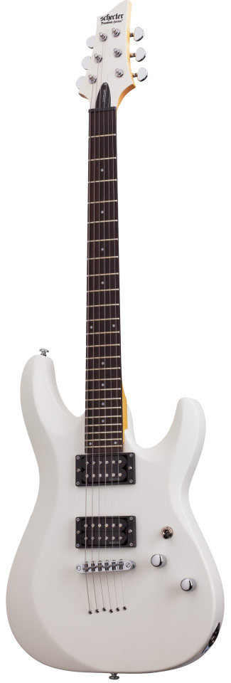 Schecter C-6 Deluxe Satin White
