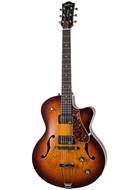 Godin 5th Avenue CW Kingpin II HB Cognac Burst HH with TRIC