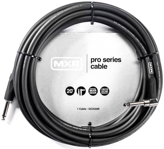 MXR 20ft Standard Right Angle Pro Cable