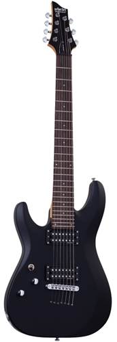 Schecter C-7 Deluxe LH Satin Black