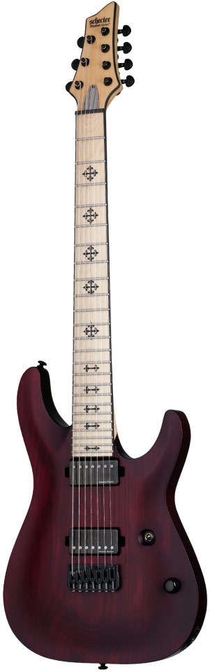 Schecter Jeff Loomis JL-7 Vampyre Red Satin