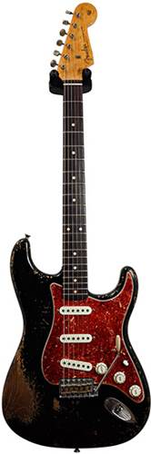 Fender Custom Shop 59 Strat Heavy Relic Black AAA Birdesye Neck Master Built by Dale Wilson