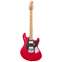 Music Man StingRay Guitar HH Trem, Chili Red, Shell Pickguard MN Front View