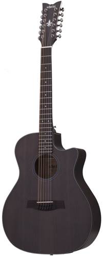 Schecter Orleans Studio-12 Satin See Thru Black Schecter Orleans Studio-12 Satin See Thru Black