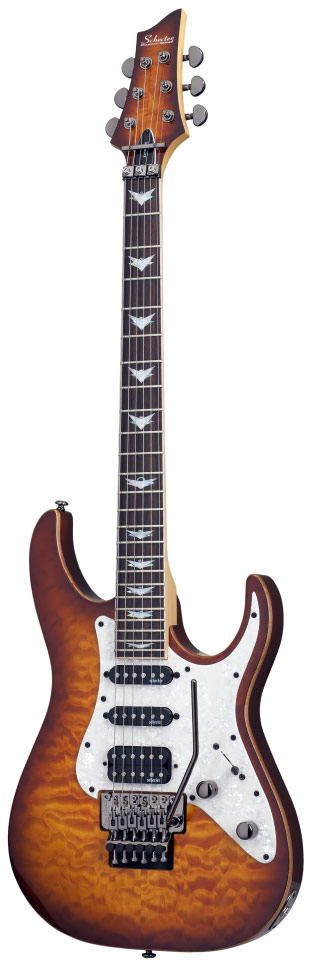 Schecter Banshee-6 Fr Extreme Vintage Sunburst | guitarguitar