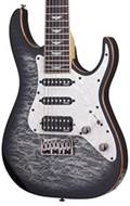 Schecter Banshee-7 Extreme Charcoal Burst