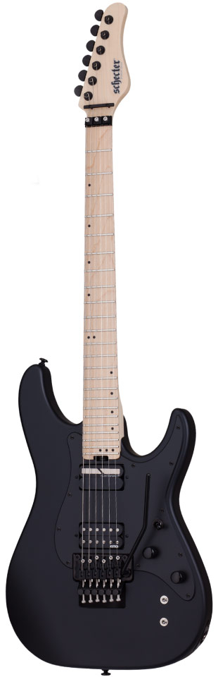Schecter Sun Valley Super Shredder-Fr S Satin Black