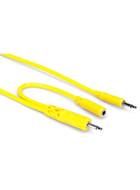 Hosa CMM-545Y Eurorack Patch Mult Cables (45cm - 5 pack)