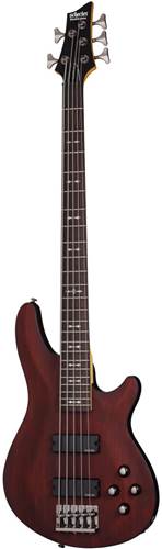 Schecter Omen-5 Walnut Stain