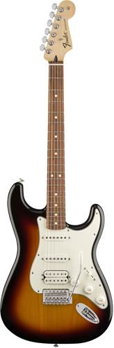 Fender Standard Strat Brown Sunburst HSS PF 