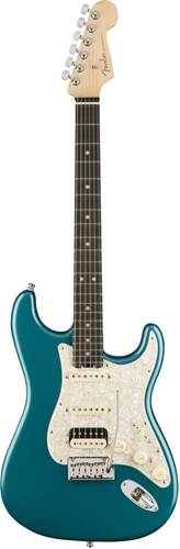 Fender American Elite Strat HSS Shawbucker Ocean Turquoise EB