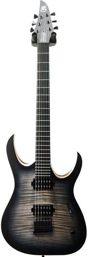 Mayones Duvell 6 Elite 4A Flame Maple Top Charcoal Burst guitarguitar Custom build