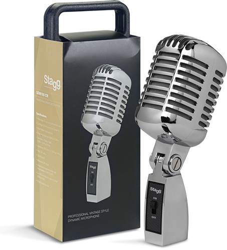 Stagg SDM100CR Dynamic 50s Microphone