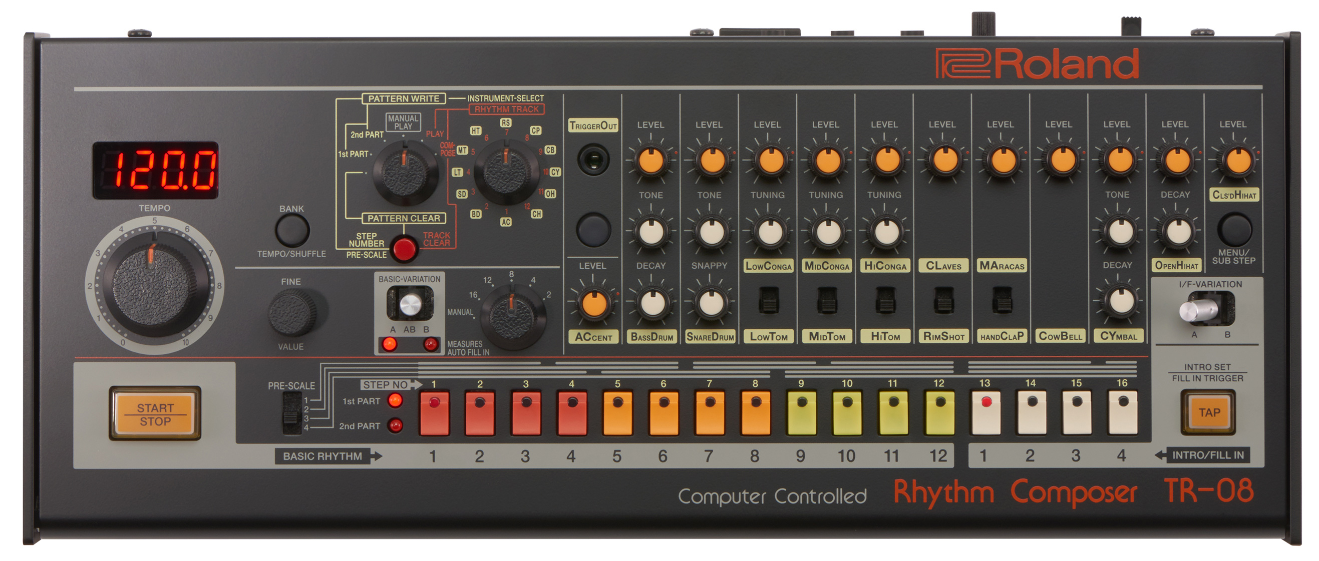 Roland TR-08 Boutique Rythm Composer