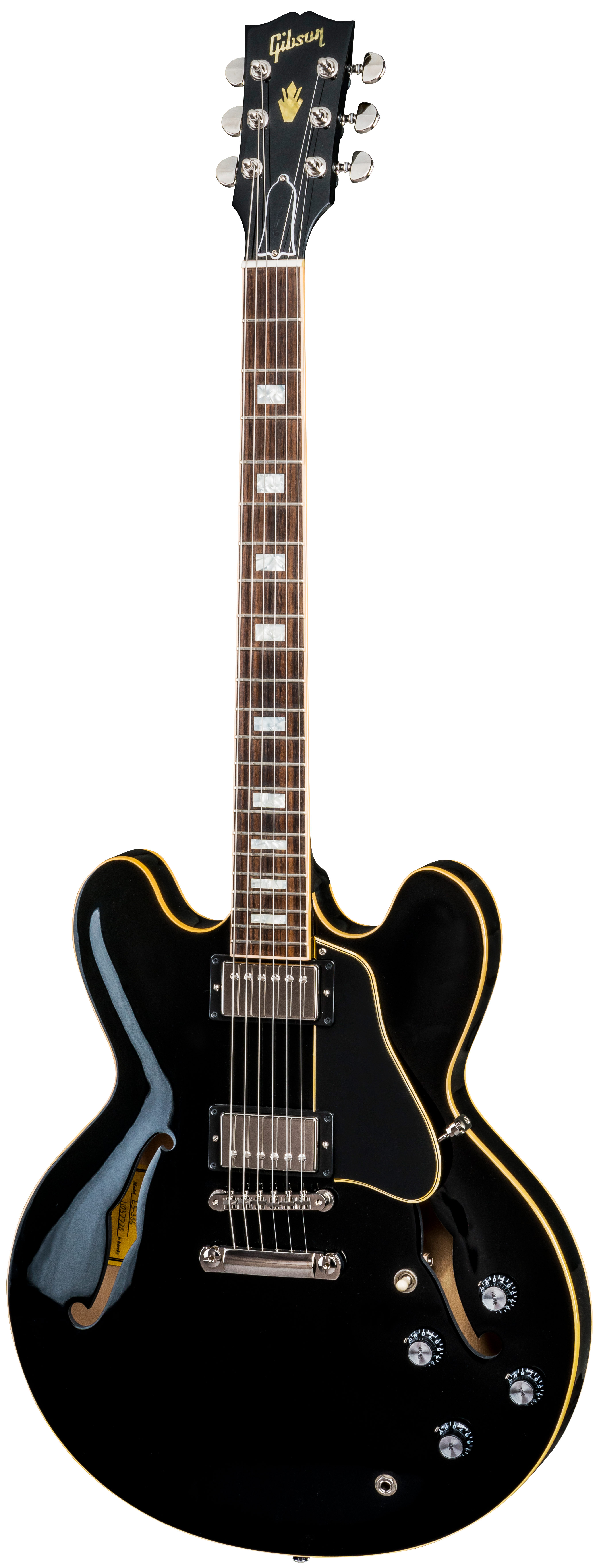 Gibson ES-335 Traditional Vintage Ebony 2018 | guitarguitar