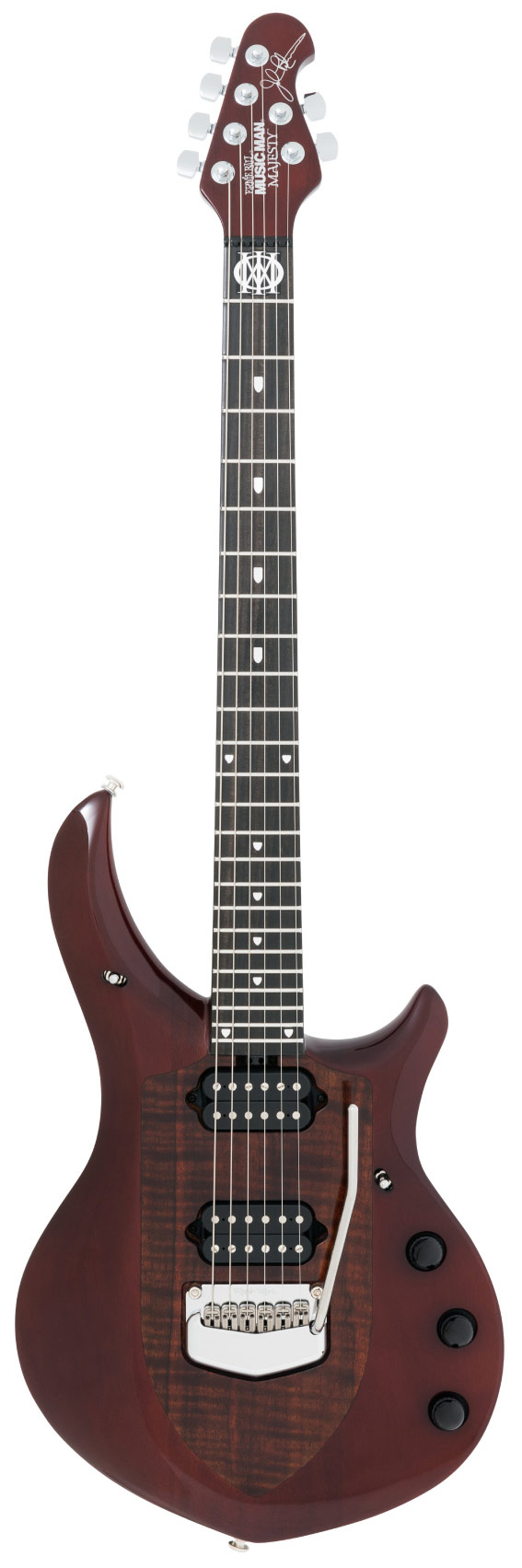 Music Man BFR Majesty Claro Walnut Trans Walnut