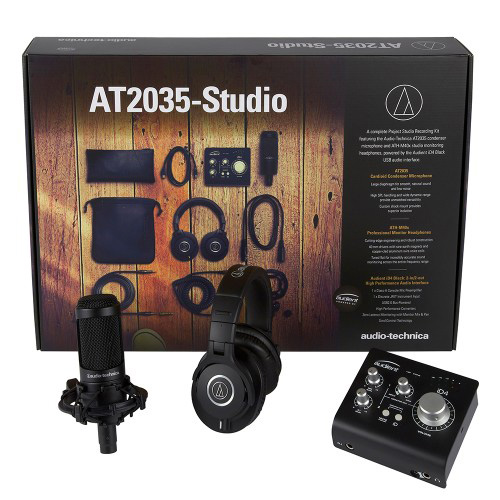 Audio Technica AT2035-Studio Recording Bundle | guitarguitar