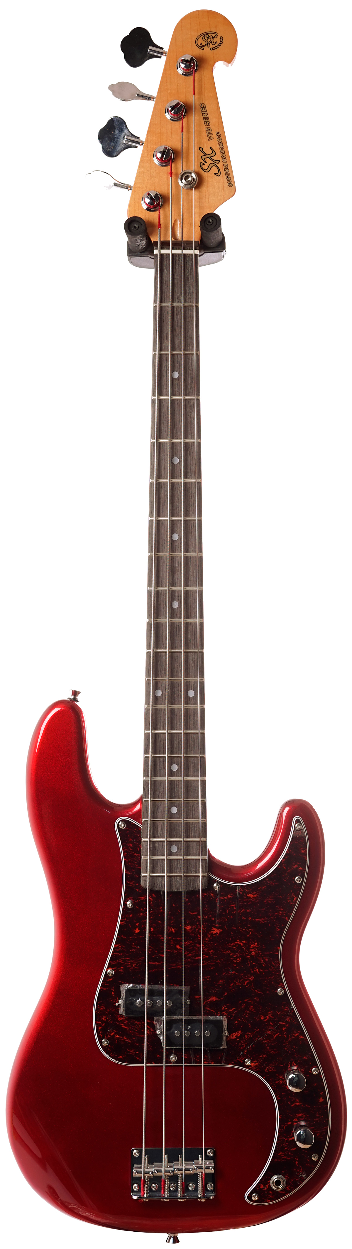 Sx PB Electric Bass Red guitarguitar
