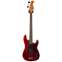 Sx PB Electric Bass Red Front View