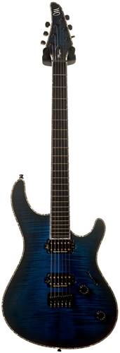 Mayones Regius 6 Dirty Blue Burst Satin guitarguitar Custom Build