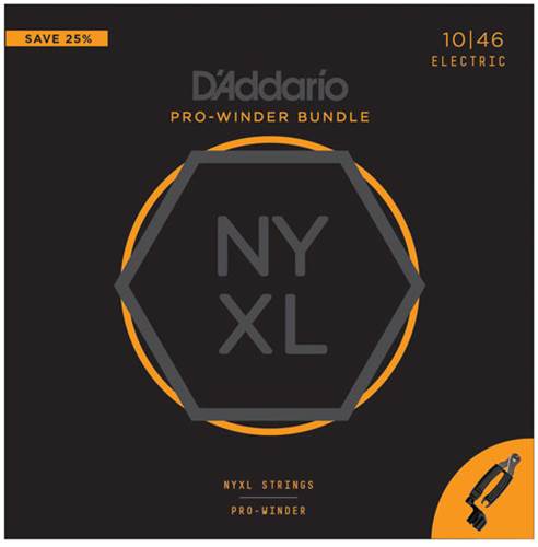 D'Addario NYXL 10-46 and Pro Winder Bundle