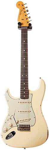 Fender Custom Shop 60's Strat Relic Aged Vintage White LH