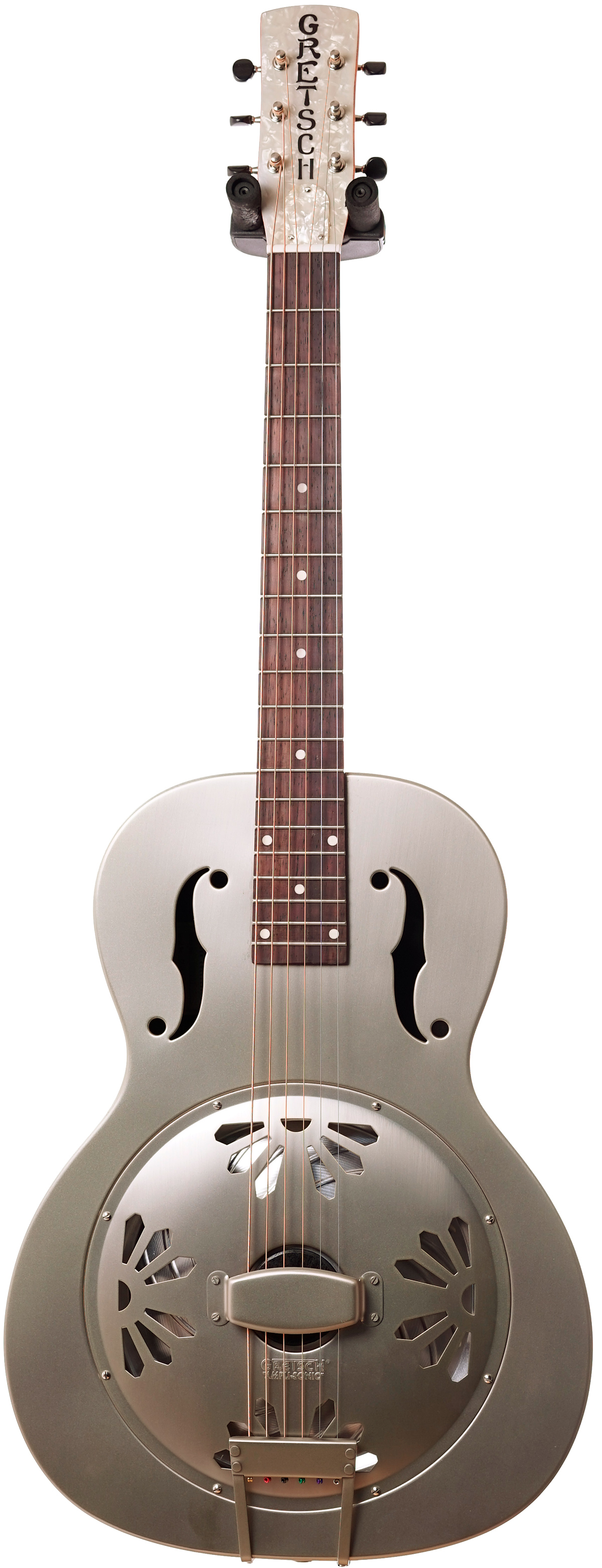 Gretsch G9201 Honey Dipper Metal Roundneck Resonator Katalox Fingerboard